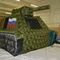 Надувной батут "Танк" 6 х 4 х 3,5 метра