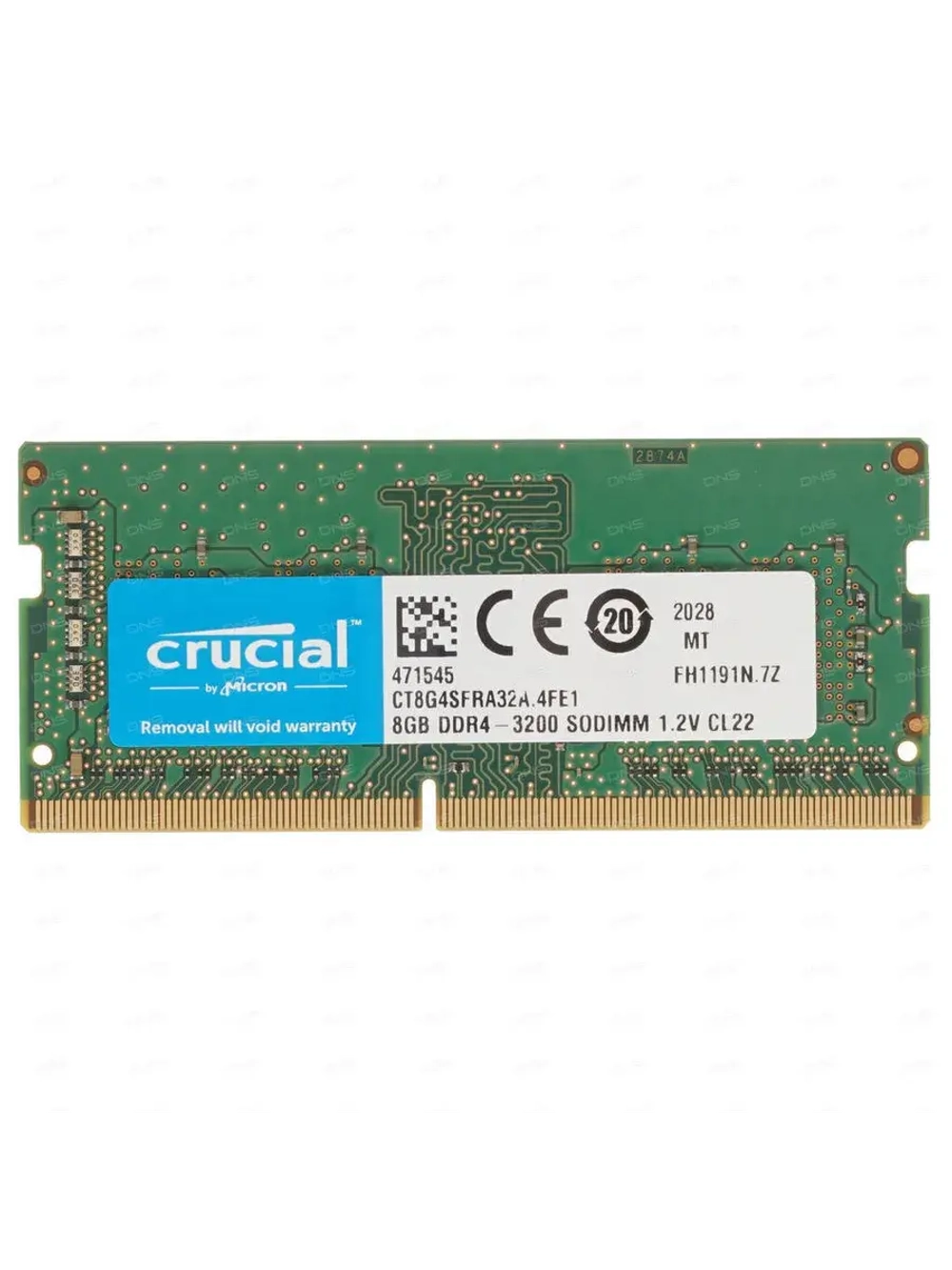 Оперативная память CT8G4SFRA32A 8 ГБ