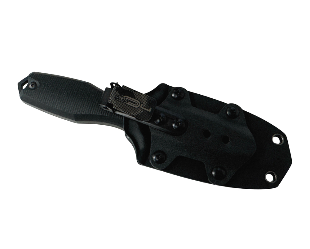 Нож NC Custom Grave BSW, сталь AUS-10, G10 Black