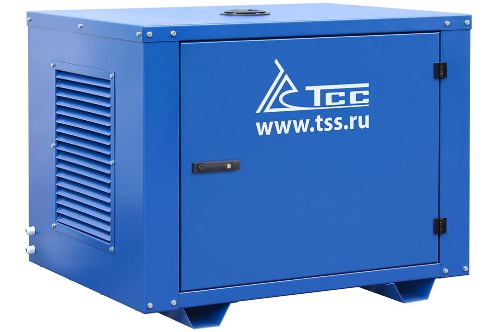 Бензогенератор TSS SGG 6000EHNA в погодозащитном кожухе МК-1.1 - [6 кВт / 26 А]
