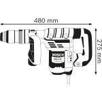Отбойный молоток GSH 5 CE BOSCH 0611321000