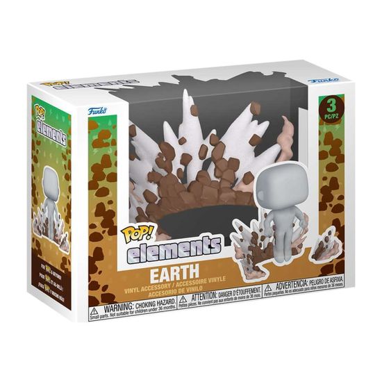 Набор Funko POP! Elements Earth Dirt/Rock 3 шт 88853 — упаковка