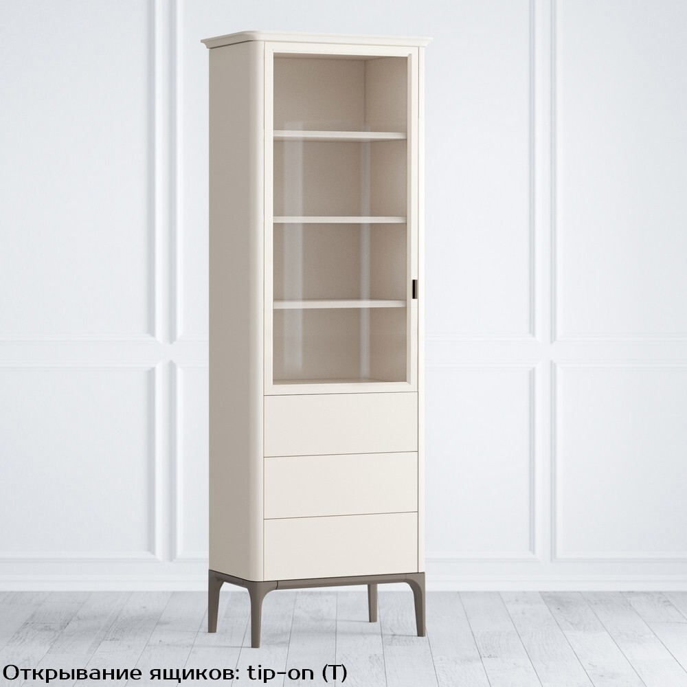 Шкаф книжный малый 3 ящика L Pr029LD