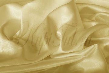 Длинные шторы. Leonardo (Кремовый),  однотонный шик-сатен.