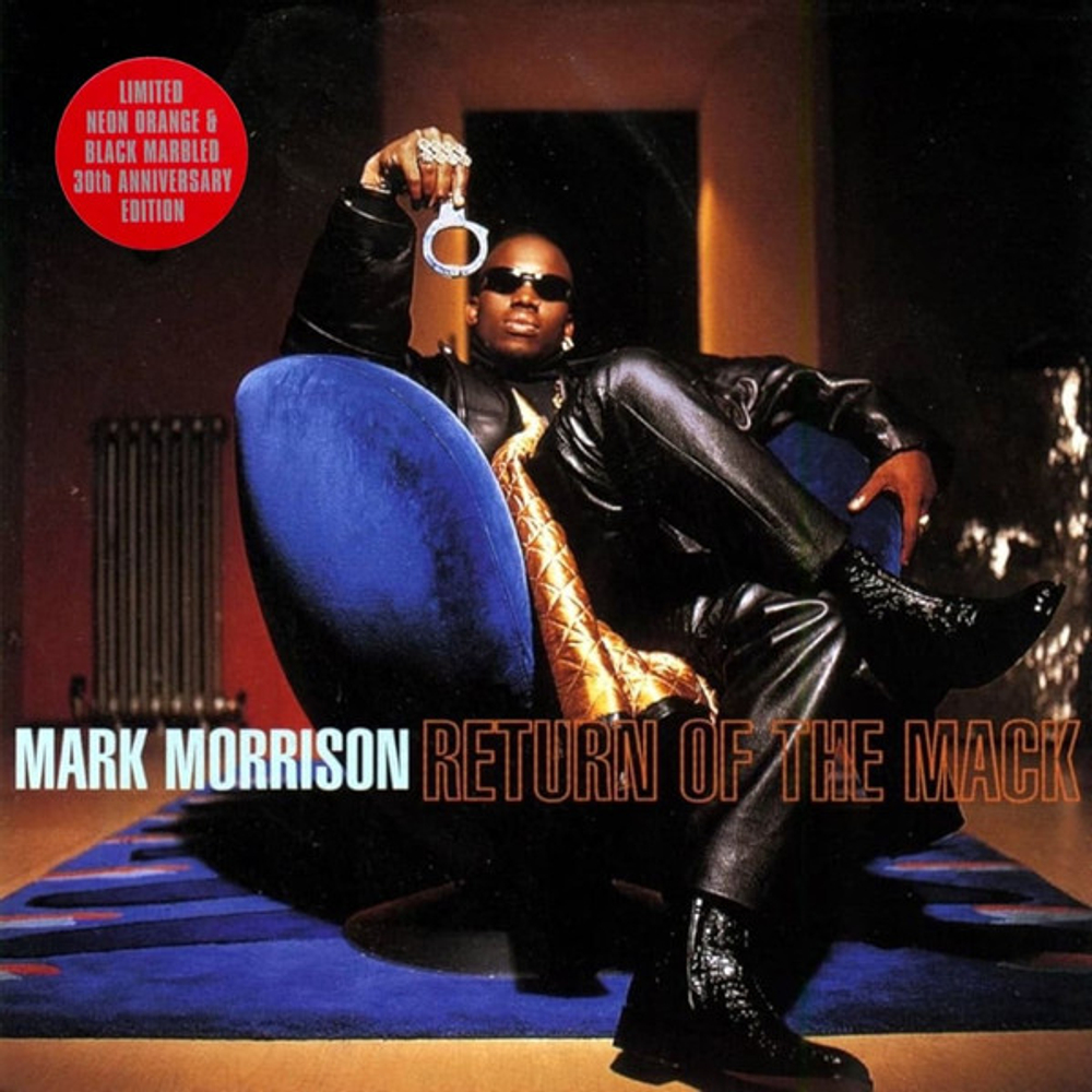 Mark Morrison - Return Of The Mack - 30th Anniversary, Neon Orange & Black Marbled LP