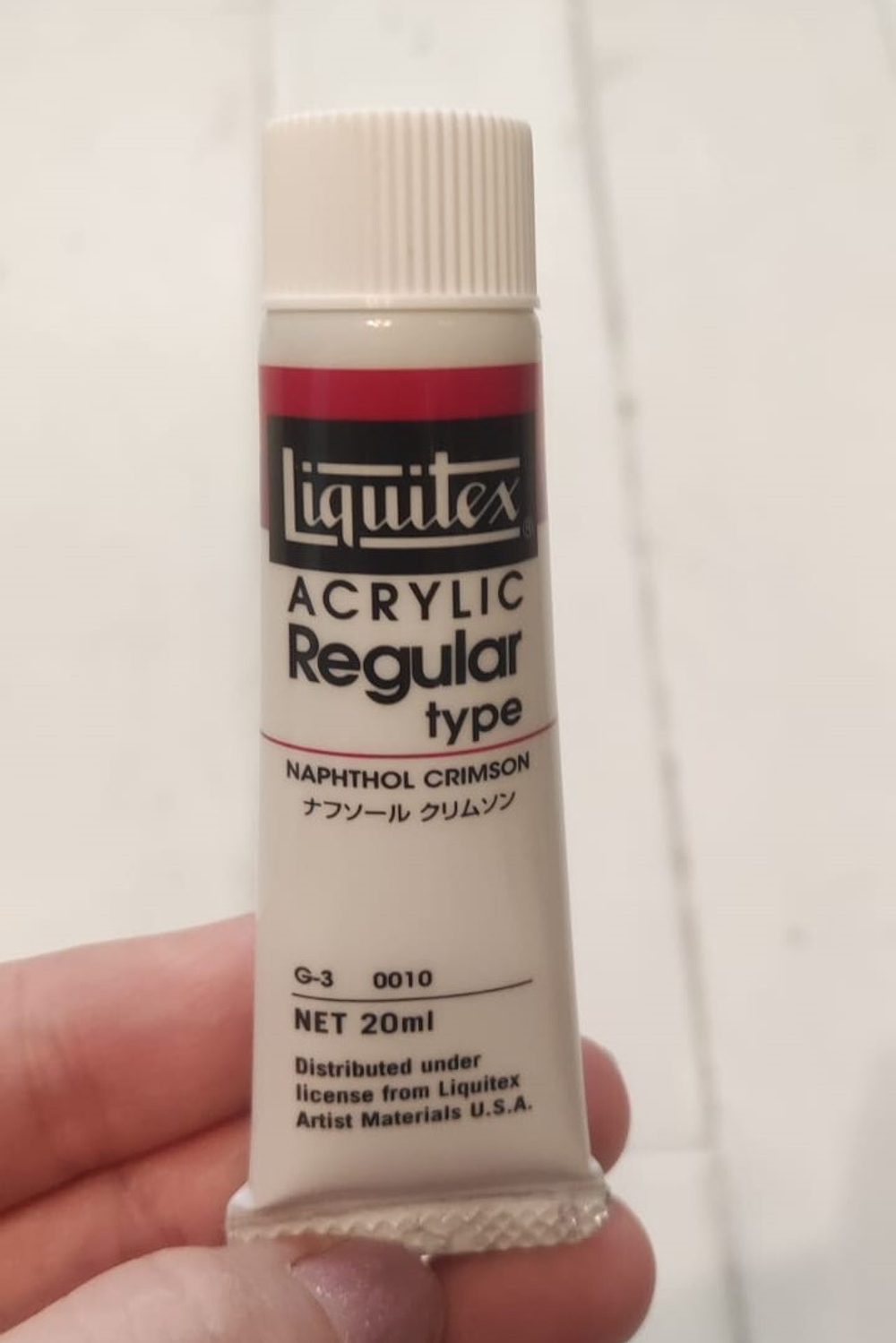 Краска Naphthol Crimson Liquitex (20 мл, акрил)