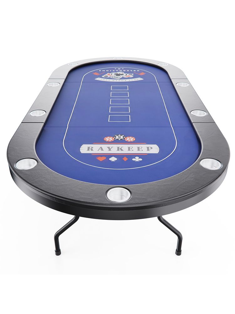 Игровой стол – покер DFC RAYKEEP 84&amp;quot;, на 10 мест, складные ножки