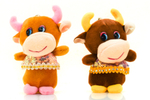 Мягкая игрушка Корова 9см в ассортим.