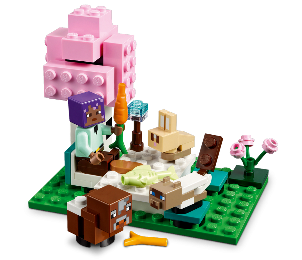 Конструктор Лего Майнкрафт Заповедник для животных 21253 | LEGO Minecraft The Animal Sanctuary | набор 206 деталей 7+