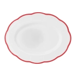 Блюдо овальное Red Rim (35 см)