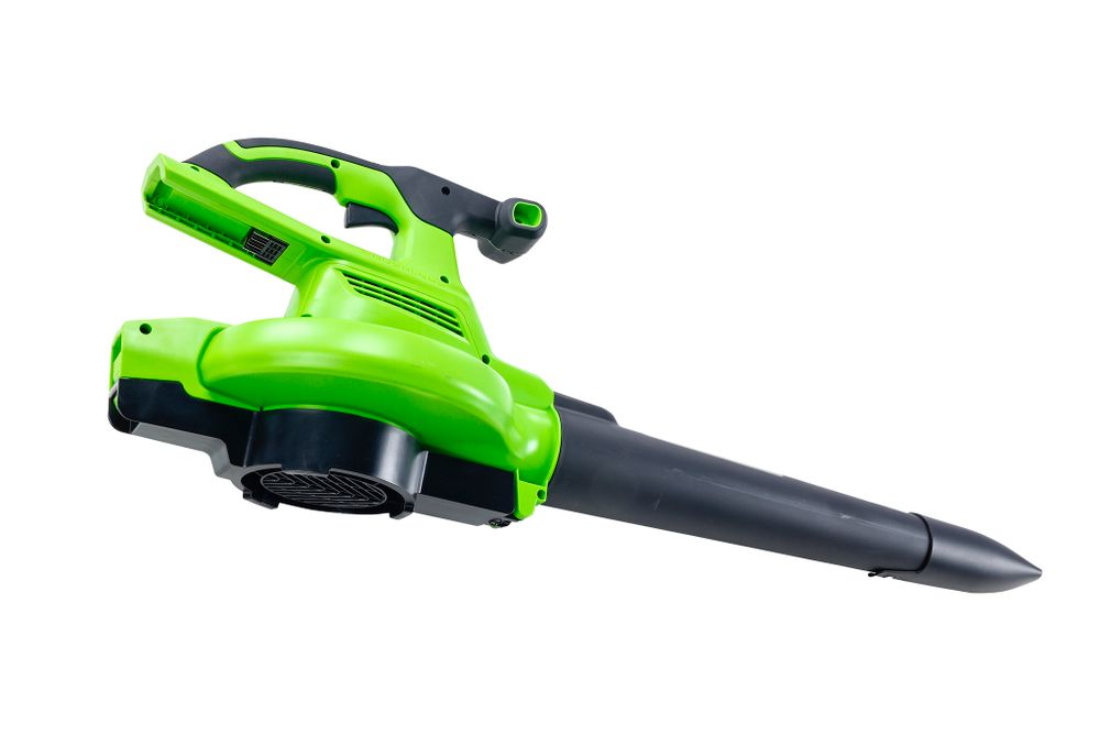 Аккумуляторный воздуходув пылесос Greenworks GD40BVK4, 2406907UB,40v, АКБ 4 А·ч и ЗУ