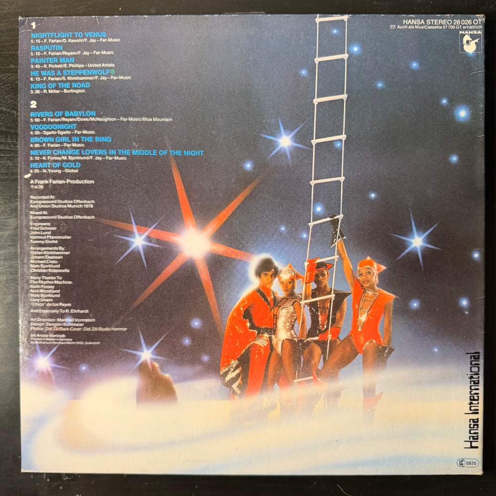 Boney M. - Nightflight To Venus (Германия 1978г.)