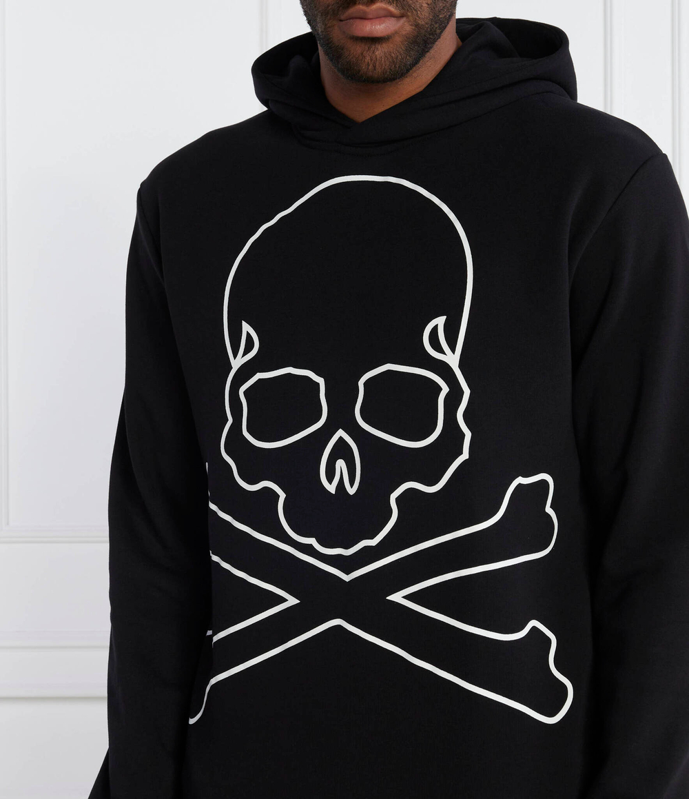 Худи Skull&Bones Philipp Plein - черный(MJB3210 PJO002N)