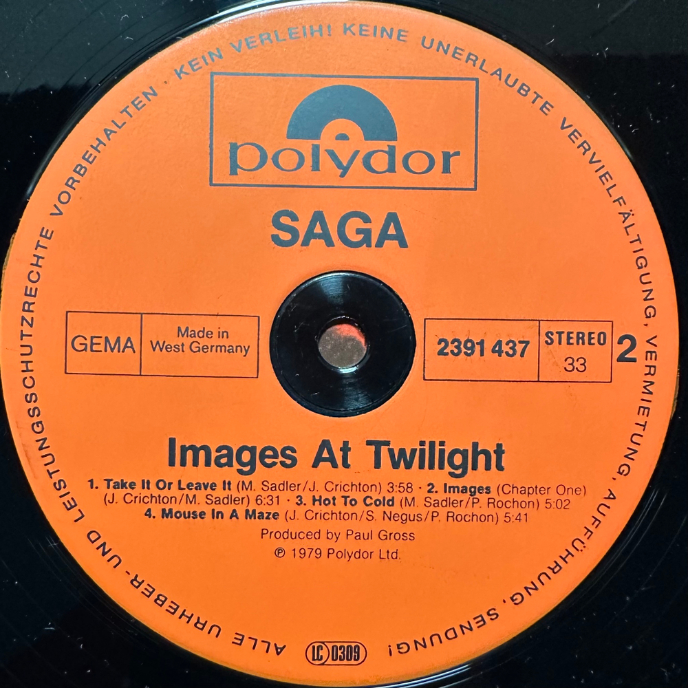 Saga- Images At Twilight (Германия 1979г.)