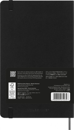 Еженедельник на 2025 год Moleskine Smart (SMDHB12WN3) 13x21см твердая обложка черный