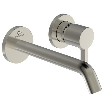 Встраиваемый смеситель Ideal Standard JOY для умывальника, излив 180мм, цвет - Silver Storm / Серебряный Шторм