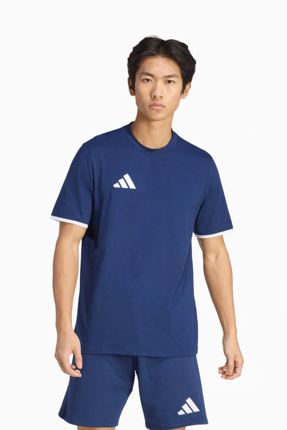 Футболка adidas Entrada 26 Tee - темно-синий