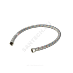 Подводка гибкая для воды нержавеющая оплетка ГИГАНТ 1/2" г-г L=0.8м AQUALINE 04934