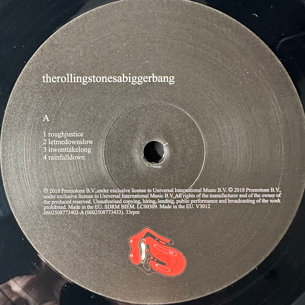 The Rolling Stones ‎– A Bigger Bang 2LP (Европа 2020г.)