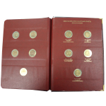 Набор из 15 монет "Красная Книга" 1991-1994 гг. в альбоме Albo Numismatico