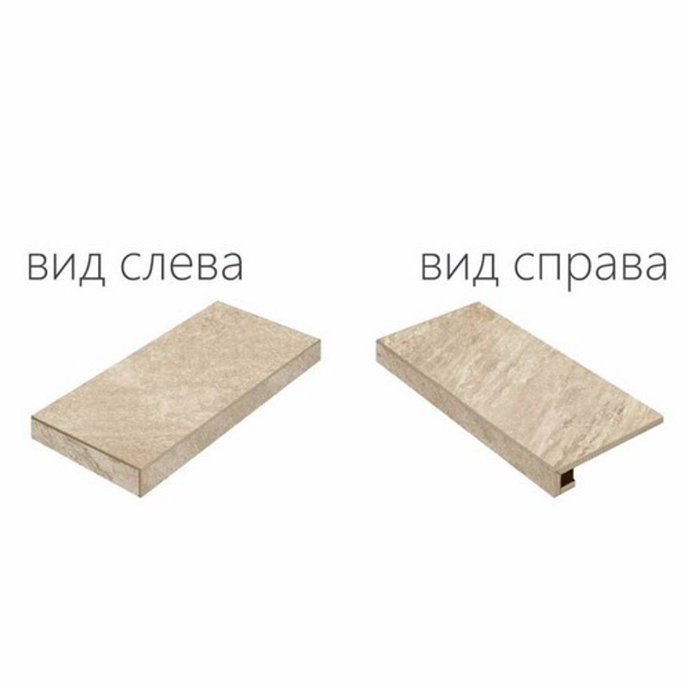 Ступень Climb Rope Scalino Ang.Sx (Угловая Левая) Nat 60x33