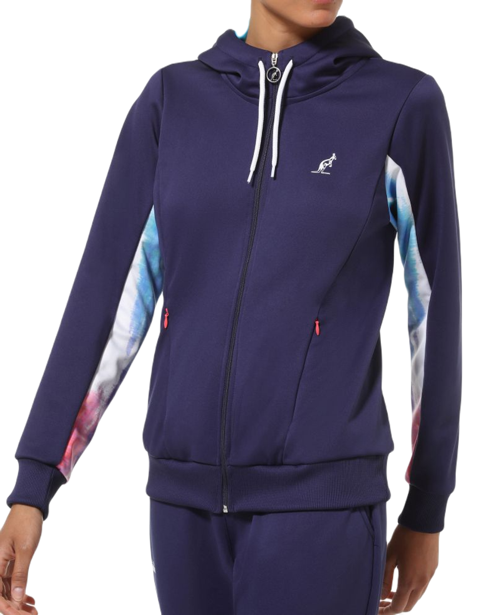 Женская Кофта теннисная Australian Double Blaze Jacket - cosmos blue