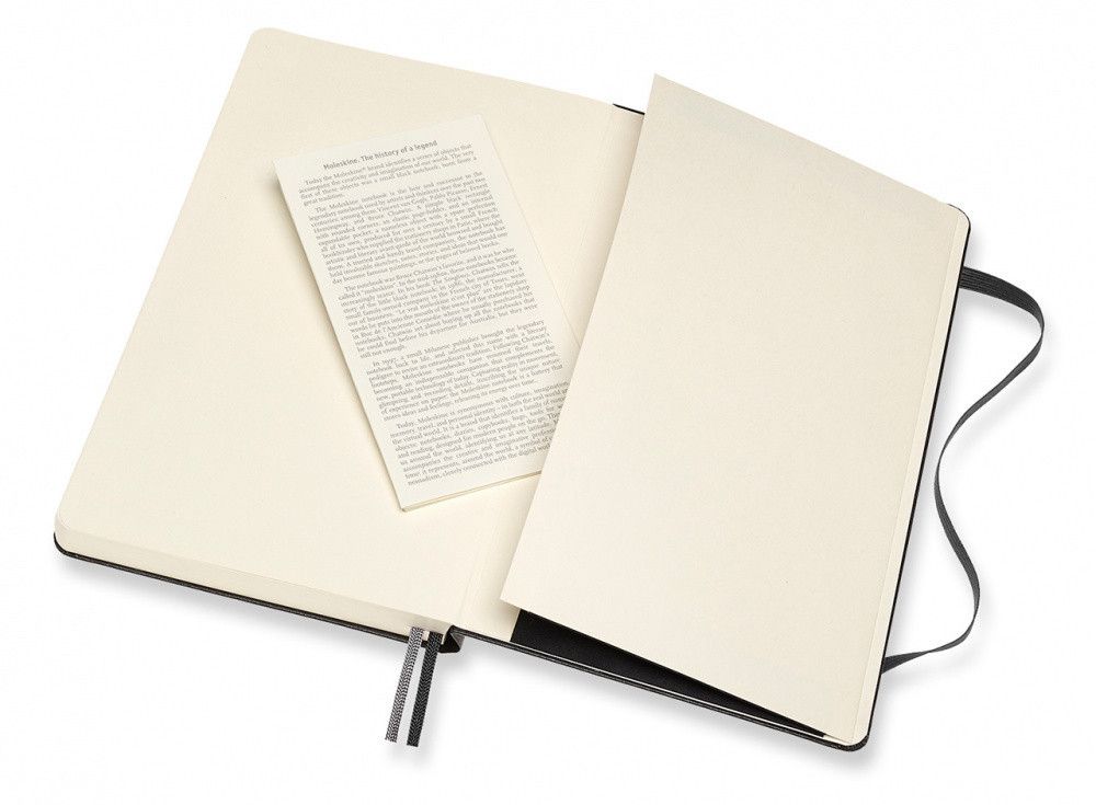 Блокнот Moleskine Classic Expended Large линейка твердая обложка (QP060EXP)