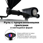 Детский беговел-велосипед BubaGo Split с Родительской ручкой арт BG SPY-158-2 цвет Желтый