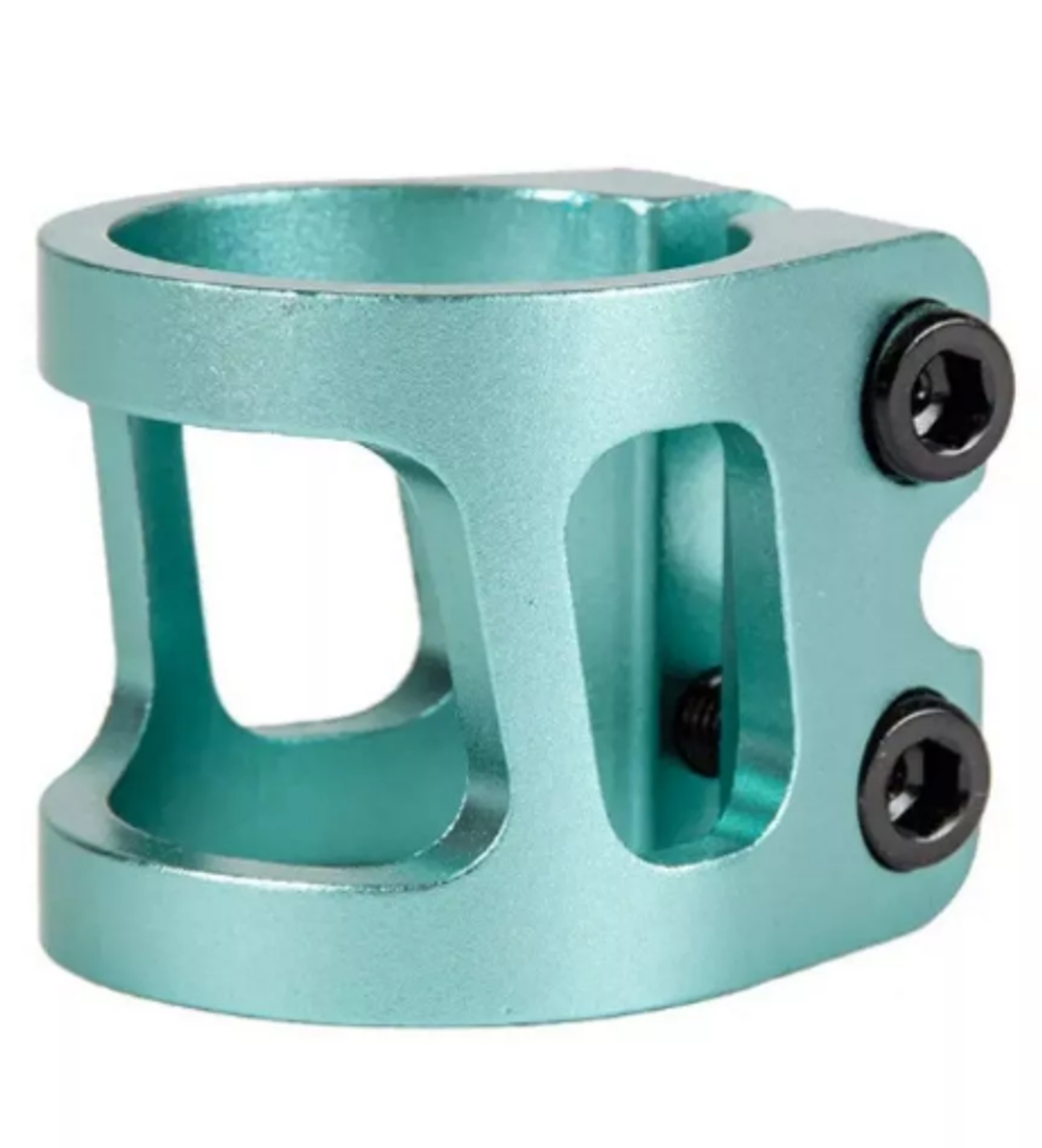 Зажим 2 болта AC02G, 34,9 мм, HIC (Drop) green зеленый