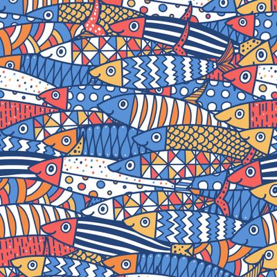 Cute sardines.