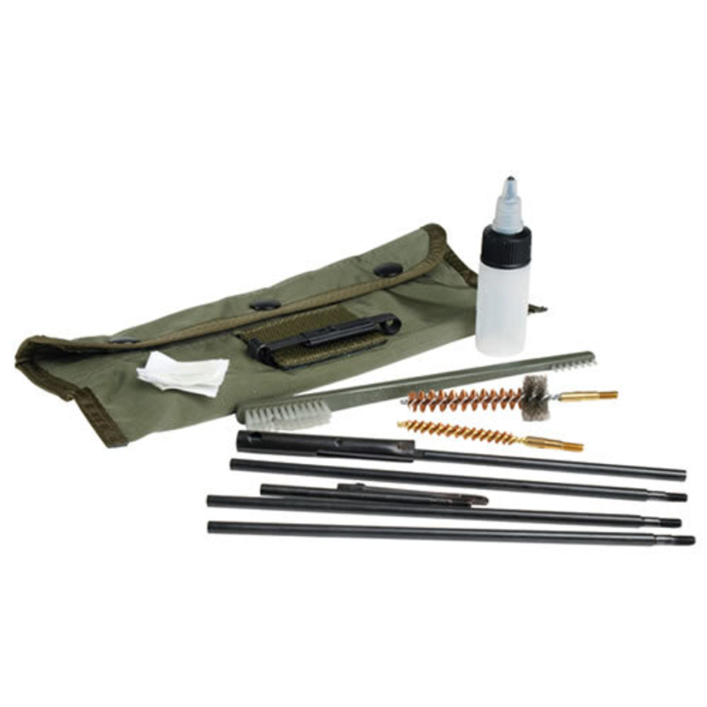 Набор для чистки оружия MIL-TEC® Cleaning the gun kal.5, 56 M16/FAMAS/G36 OLIVE