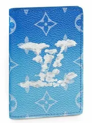 Карманный органайзер Louis Vuitton голубой