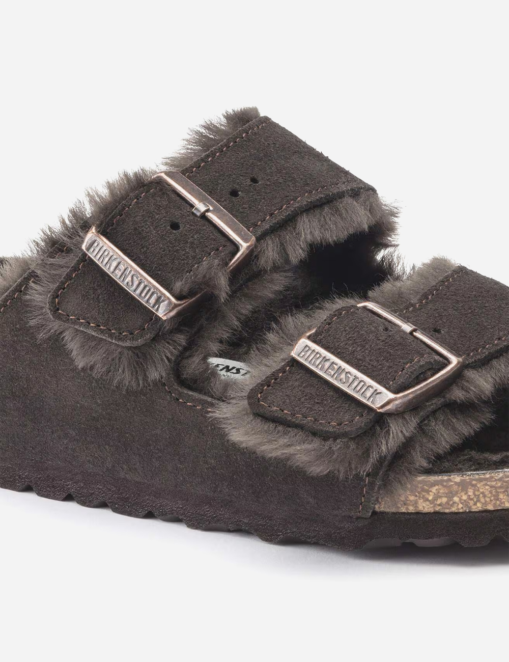 Birkenstock Arizona Shearling Suede "Mocca"