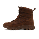 OUWENHEIMANBA Slip Resistant And Abrasion Resistant Coverage High top Mountaineering Hiking Shoes Men"s