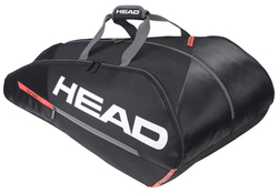 Сумка теннисная Head Tour Team 12R - black/orange