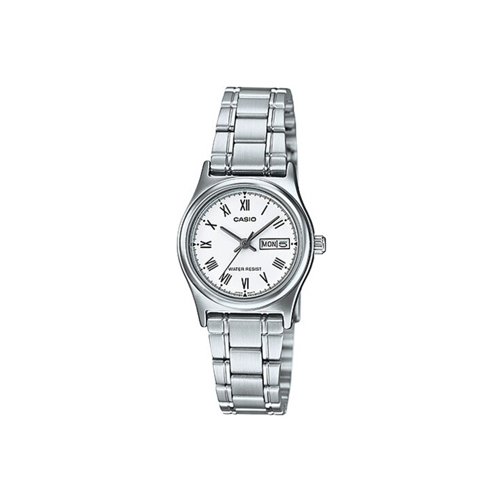 CASIO Women"s Standard Series 25mm Silver Watch LTP-V006D-7B