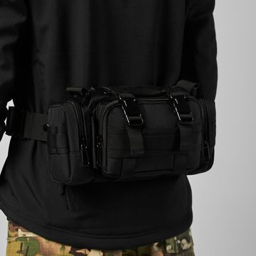 Сумка через плечо "TAC-LITE" black