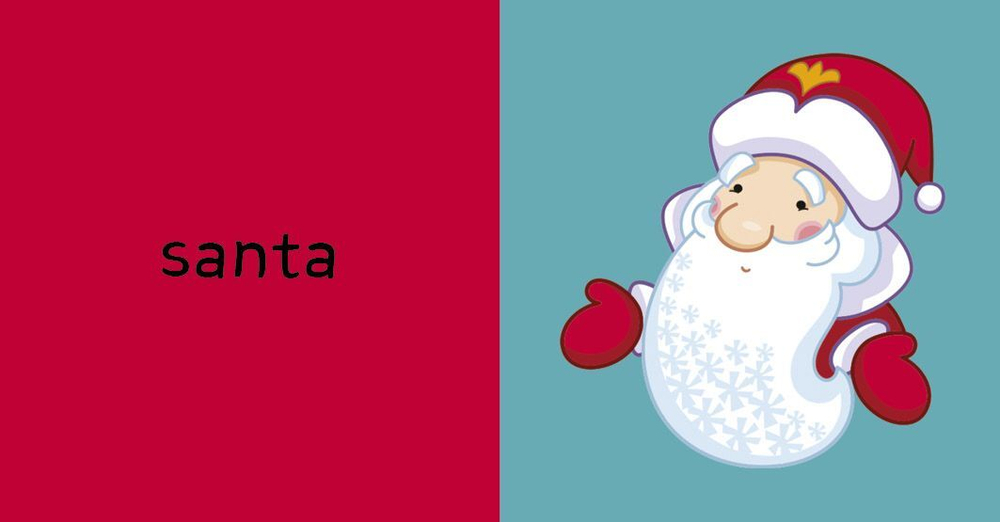 My First Holiday Words