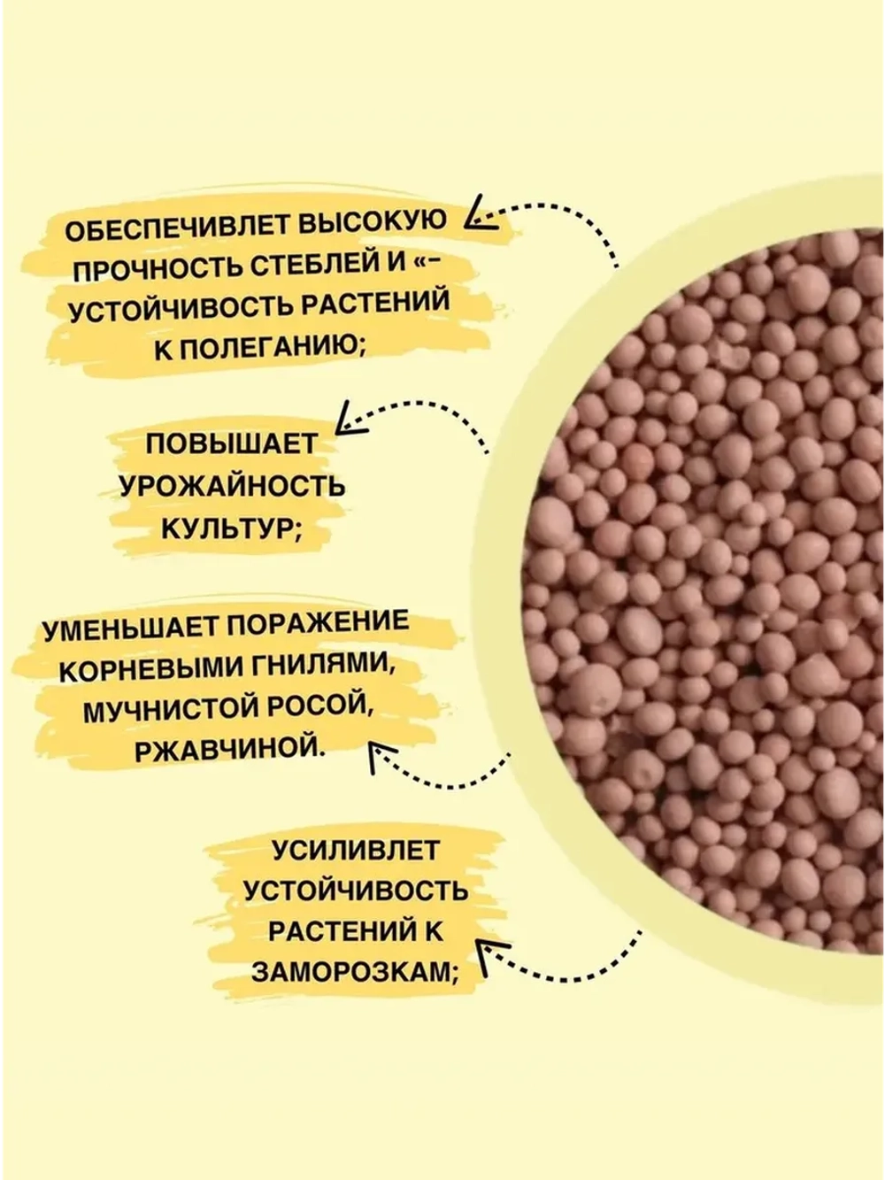 Нитроаммофоска 16:16:16 5кг, удобрение для сада и огорода