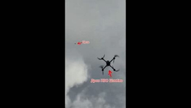 Испытания нашего дрона ПВО "Шэнбяо" на полигоне