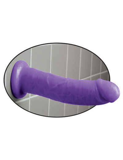 Фаллоимитатор на присоске Dillio Purple- 8 Dillio (Цвет: фиолетовый)