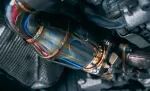 Выхлопная система с заслонками для Porsche 911 3.0T GT2 RS bumper