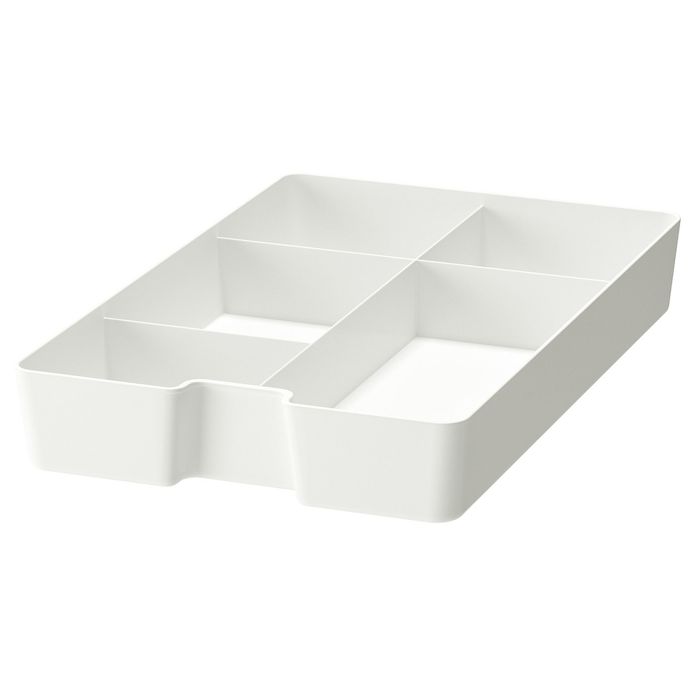IKEA KUGGIS  (ИКЕА КУГГИС)  -  Вкладыш с 5 отделениями - белый