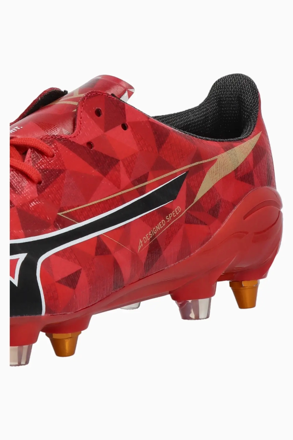 Бутсы Mizuno Alpha II 40th Japan Mix - красный