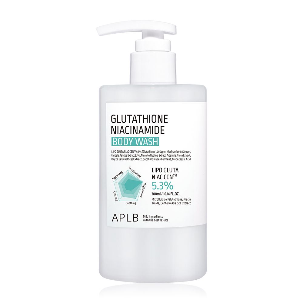 APLB Glutathione Niacinamide Body Wash гель для душа с глутатионом и ниацинамидом