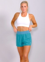 Женские шорты Performance Court Shorts - 2 in 1 with Ball Pockets REC (Striking Teal) AW-270-005