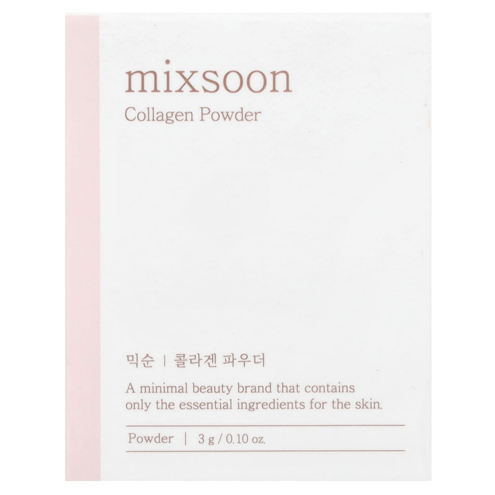 Mixsoon, Коллагеновый порошок, 3 г (0,1 унции)