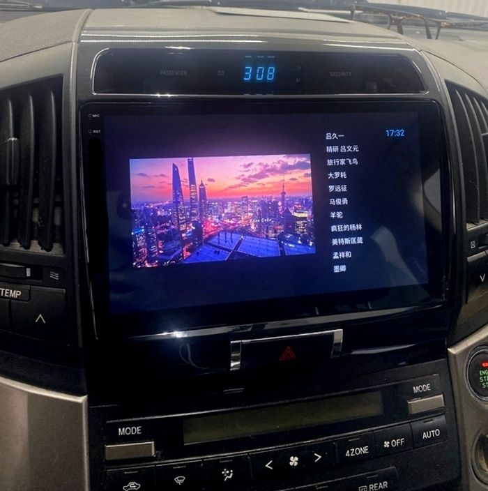 Магнитола для Toyota Land Cruiser 200 2007-2015 (экран климата внизу) - Teyes CC3-2K QLed Android 10, Быстрая, SIM-слот, CarPlay