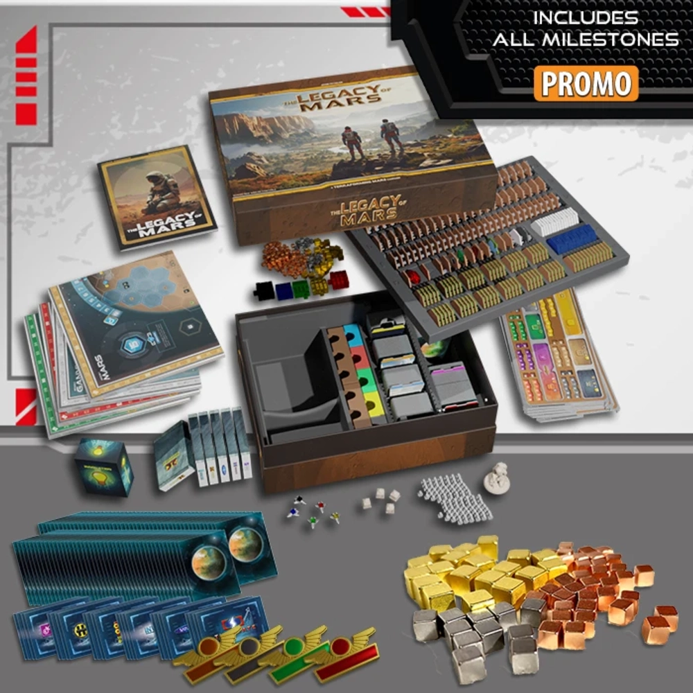 Terraforming Mars: The Legacy of Mars - настольная игра