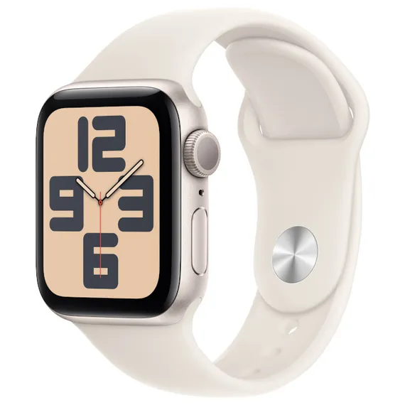Часы Apple Watch SE (2024) 40mm Aluminium Case, Sport Band (Сияющая звезда) S/M